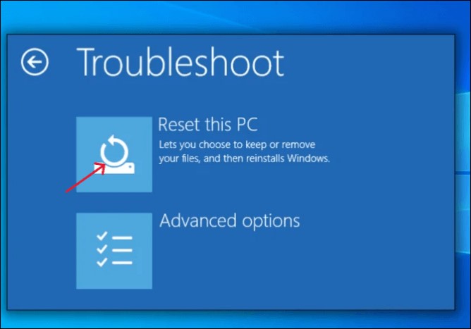 how to reset your Asus laptop back to factory settings