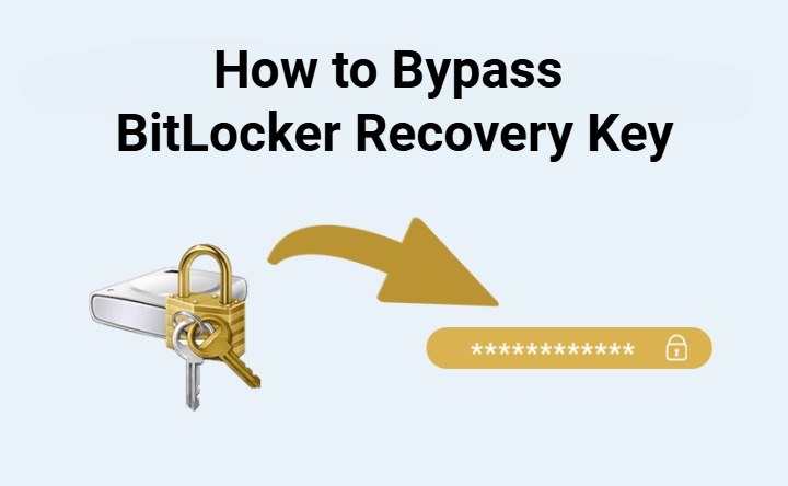 how to bypass bitlocker recovery key