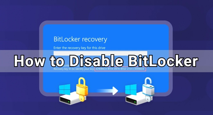 how to disable bitlocker