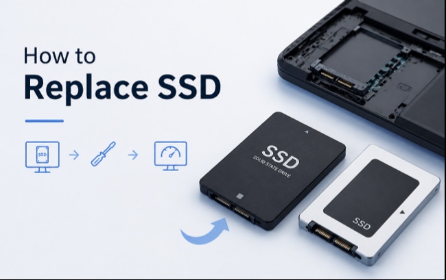how to replace ssd