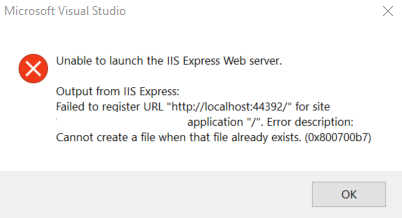 IIS-Website lädt nicht