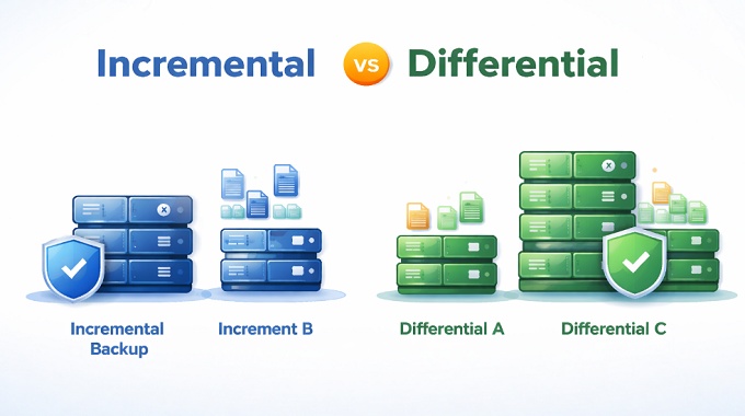 incremental vs differential backup