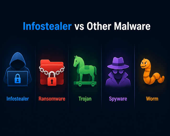 infostealer vs other malware