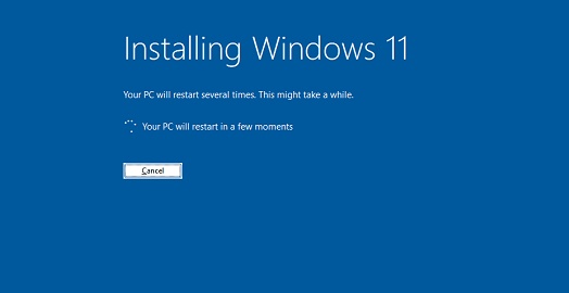 installing windows 11