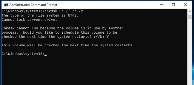 parece que o windows não foi carregado corretamente