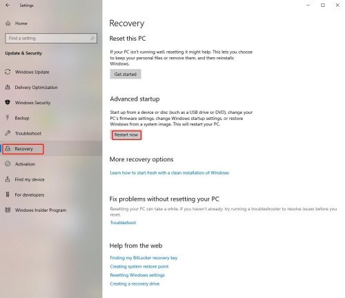 işletim sisteminizi güvenli modda başlatın