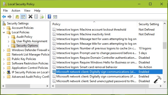 sicherheitsrichtlinie windows 11 öffnen