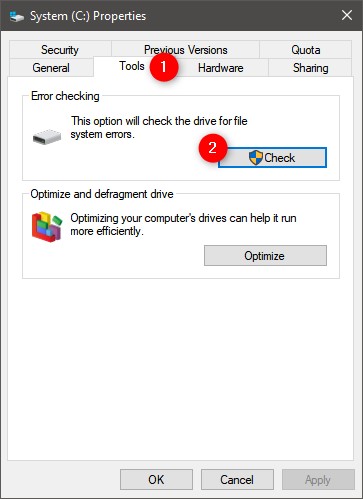 memory card windows was unable to complete the format fix step 2