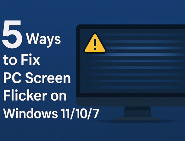 pc screen flickering windows 11