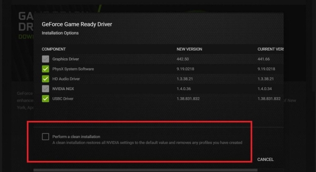 realizar una instalación limpia nvidia