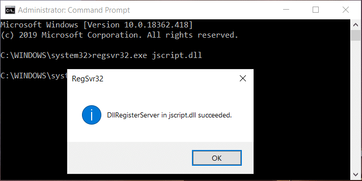 re-register dll files