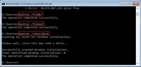 recuperação parece que o Windows não foi carregado corretamente windows 11