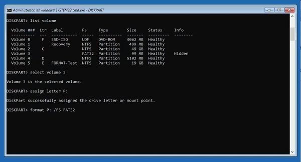 recreate uefi