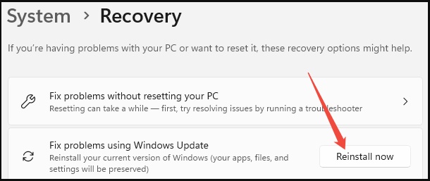 How to Reinstall Windows 11 without Losing Data/Apps/Files [Step-by-Step]