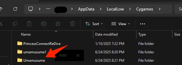 rename umamusume folder