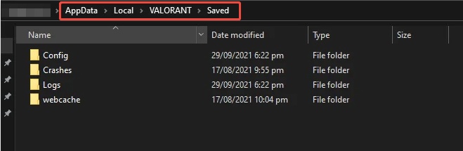 renommer le dossier Saved pour corriger le blocage de Valorant à l’écran de chargement