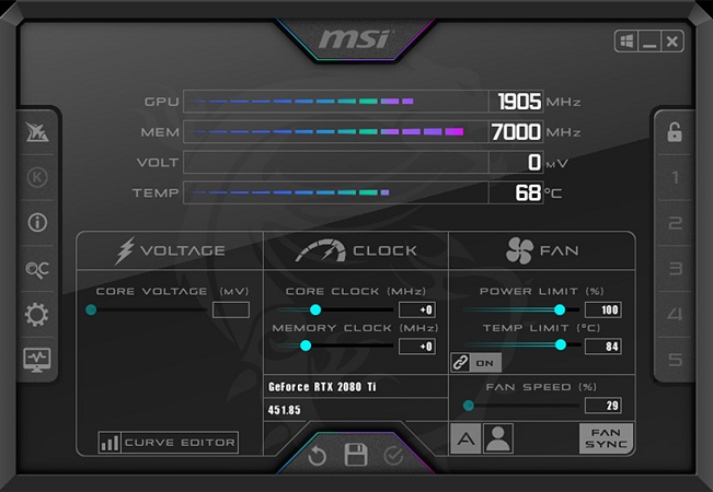 reset overclock settings