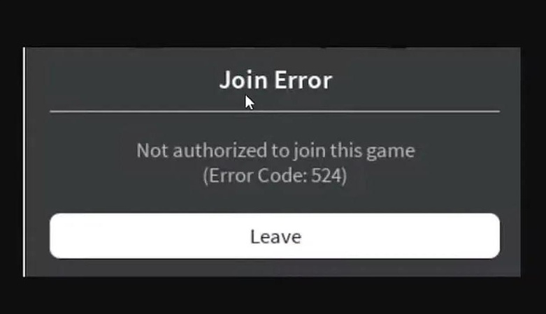 roblox error 524