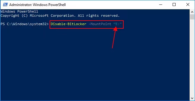 run command prompt in powershell