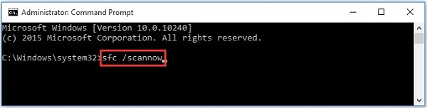 Run SFC Scan to fix error code 0x8007000d
