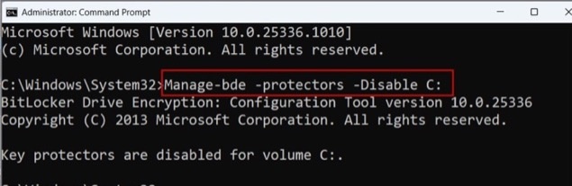 run the command prompt to resolve the blue screen