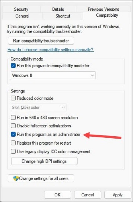 disblae compatibility mode for lol