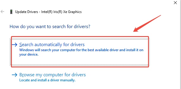 search automatically