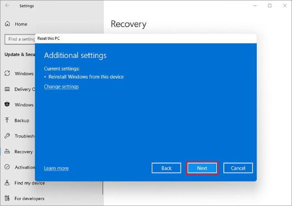 monitor won't wake up from sleep windows 11 step 5