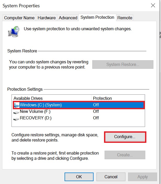 service volume shadow copy