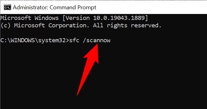 sfc command