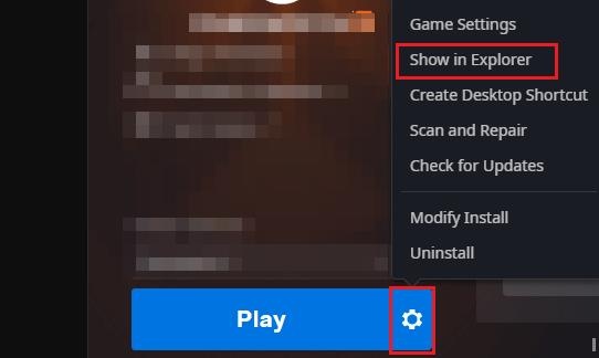 Call-of-Duty-Installationsordner in Battle.net im Explorer anzeigen