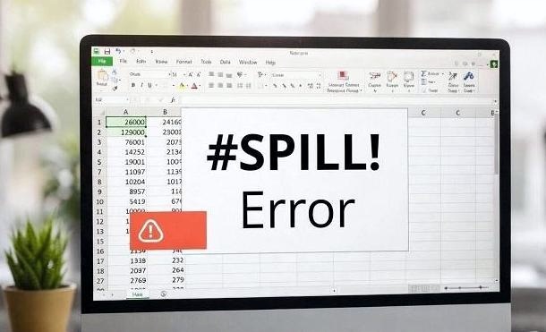 spill error in excel