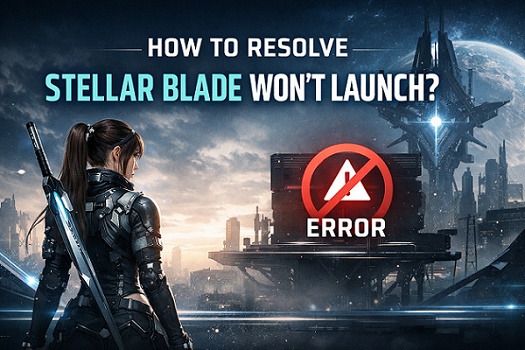stellar blade won't launch