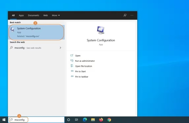 system configuration