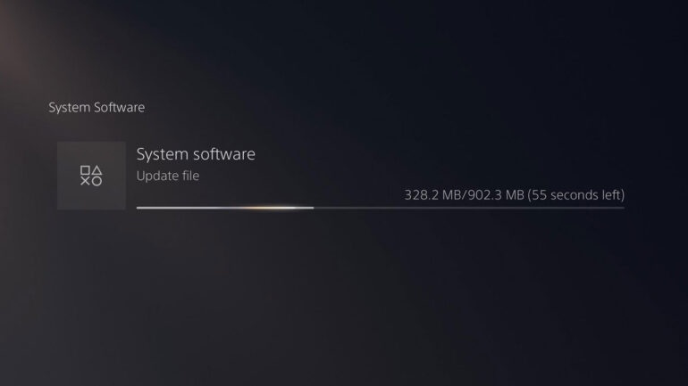 System software update