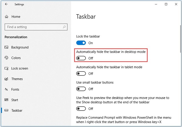 6 Ways to Fix Taskbar Disappeared on Windows 11/10