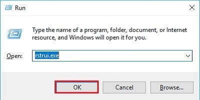 type command in windows run
