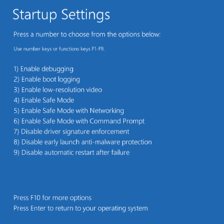 repair error code 0xc000000 by uninstalling software
