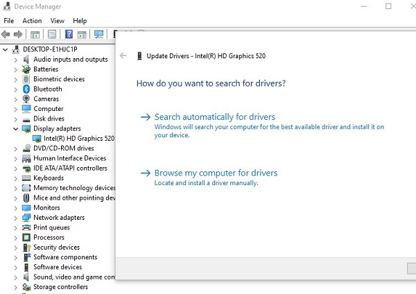 Update Graphic Driver