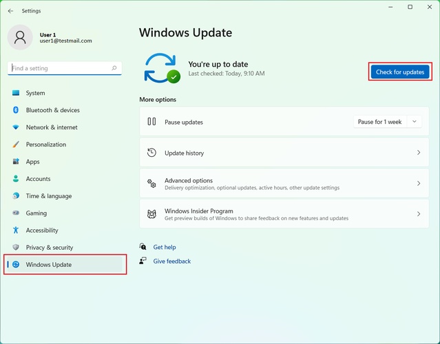 update windows to the latest version