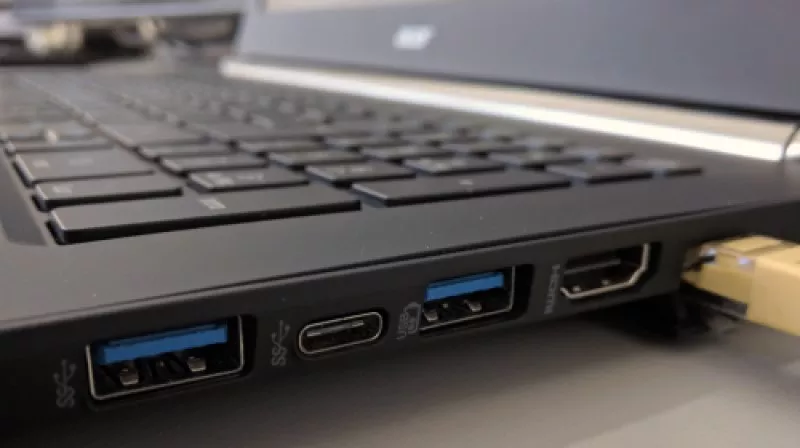 change usb port