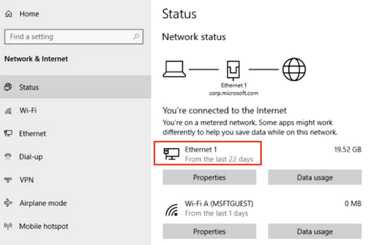 use ethernet network