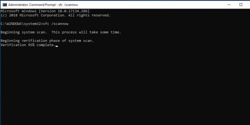 sistem dosyası denetleyicisini kullan
