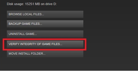verify integrity of game files