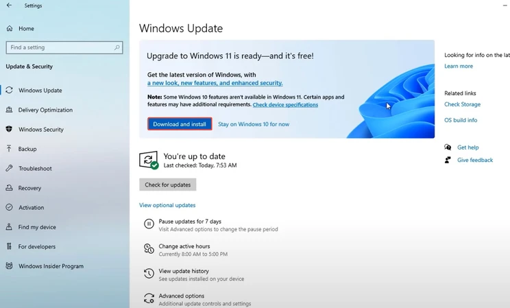check and install windows updates to fix missing codec 0xc00d5212 error