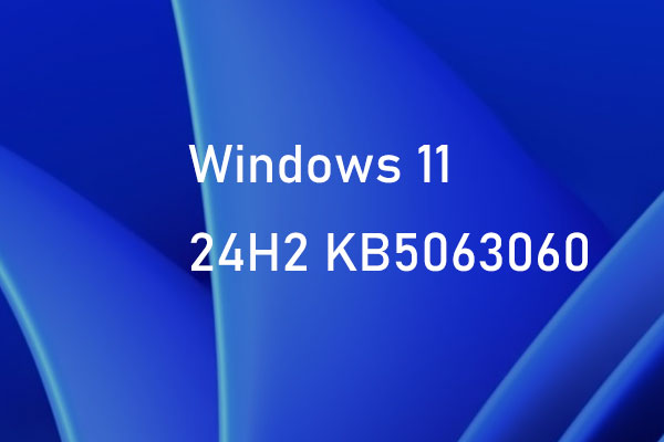 Windows 11 24h2 kb5063060