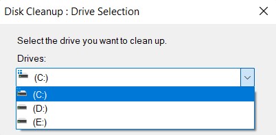 windows update 0x80070070 fix step 2