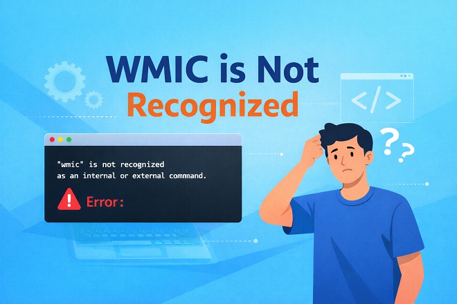 wmic not recognized windows 11