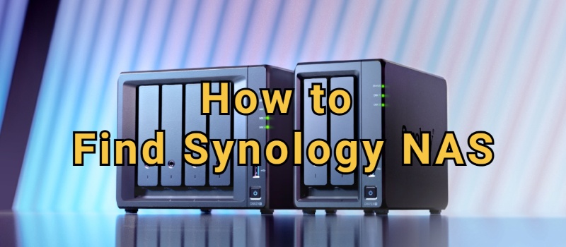 how to find synology nas