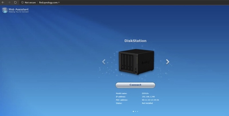 synology web assistant